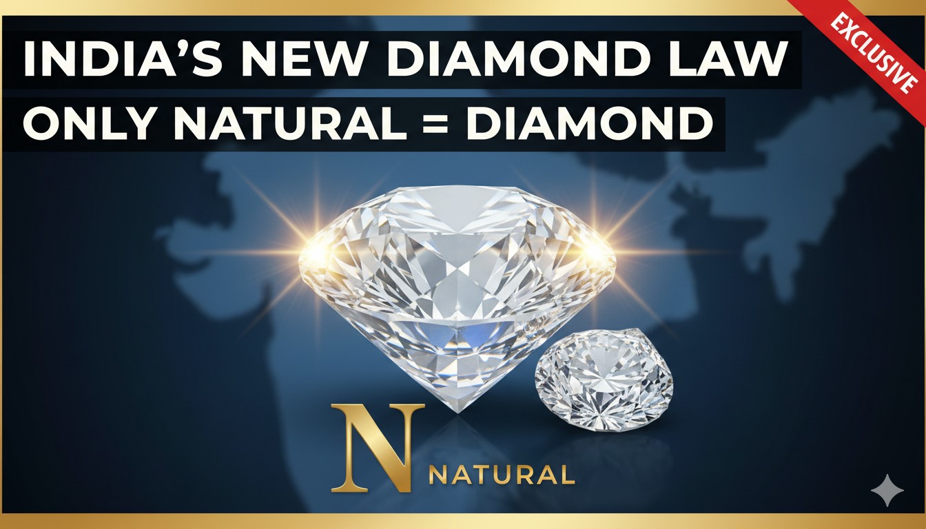 Sparkling natural diamond against regulatory backdrop