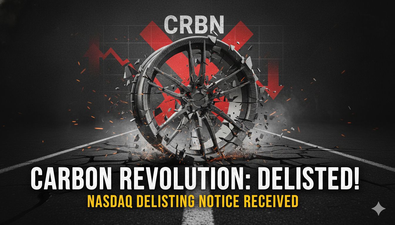 Nasdaq headquarters building with stock ticker displaying CREV symbol