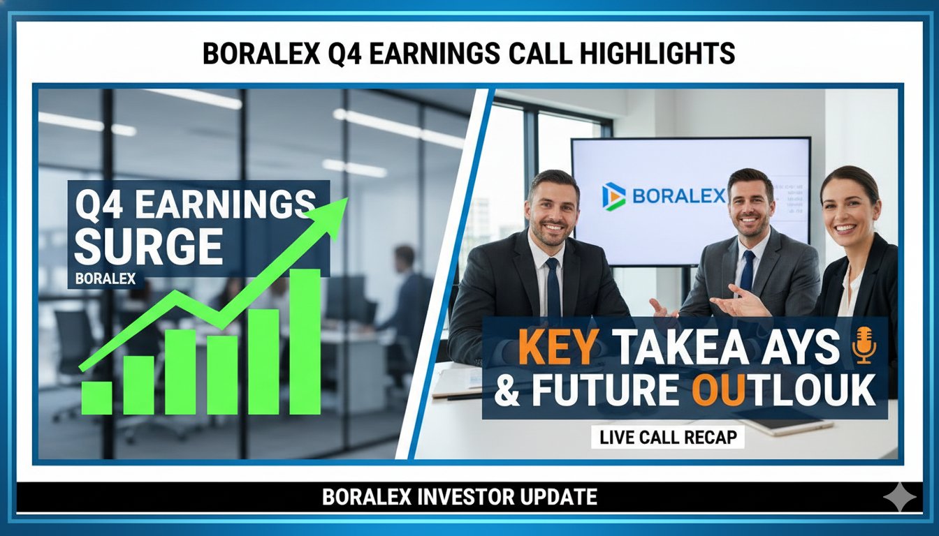 Boralex wind farm turbines generating renewable energy under a clear sky, representing the company's Q4 2025 production growth.